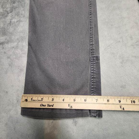 Howler Brothers Pants Mens 31x31 Gray Double Knee Workwear Utility Chino Stretch - Picture 6 of 10